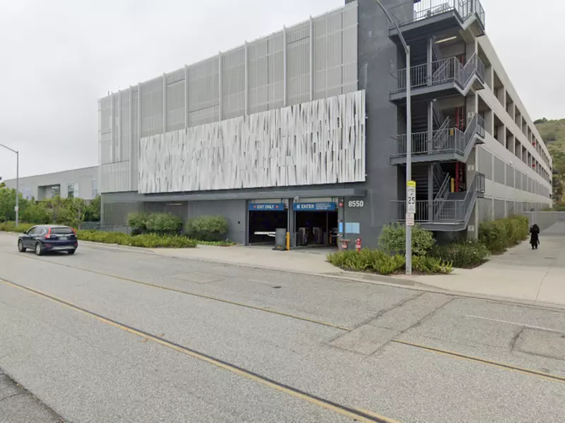 Parking at 8550 Higuera St. Garage