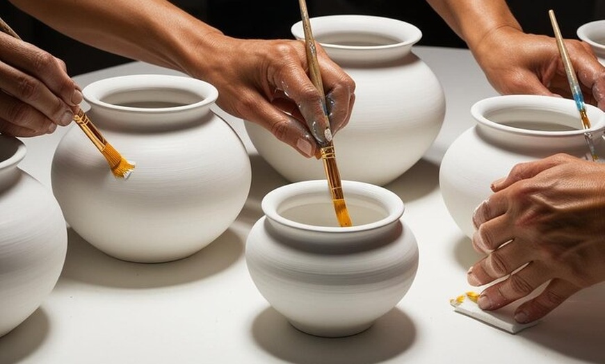 Image 3: Pottery painting class in Manchester