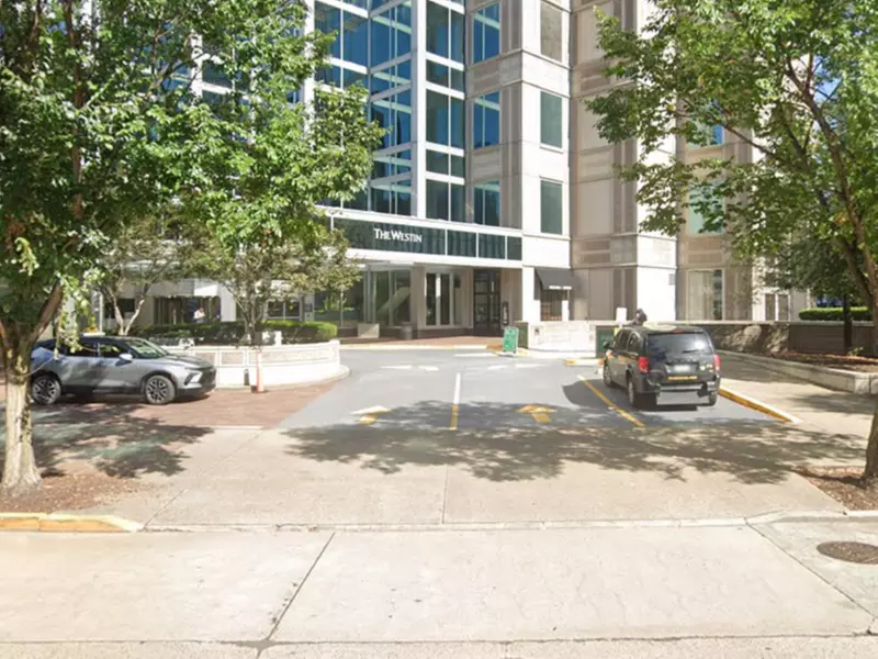 Parking at Westin Hotel Garage