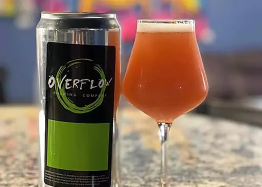 5% Cash Back at Overflow Brewing Company