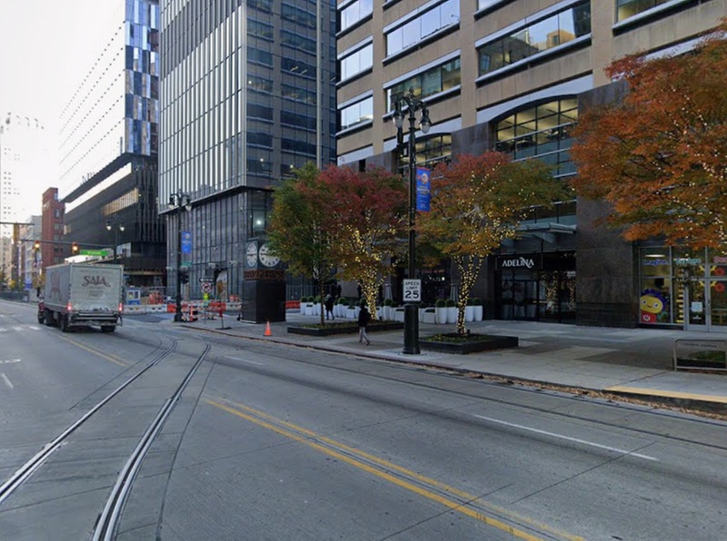 Parking at Adelina Restaurant - Valet Kiosk