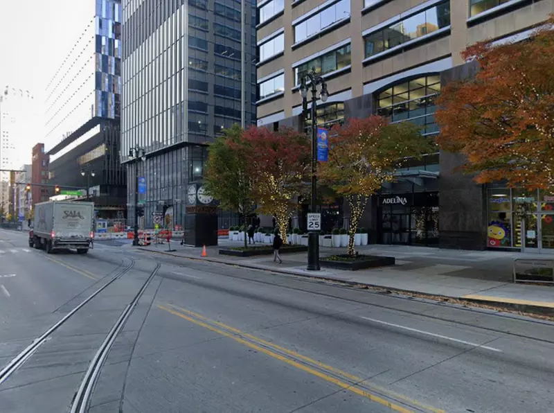 Parking at Adelina Restaurant - Valet Kiosk