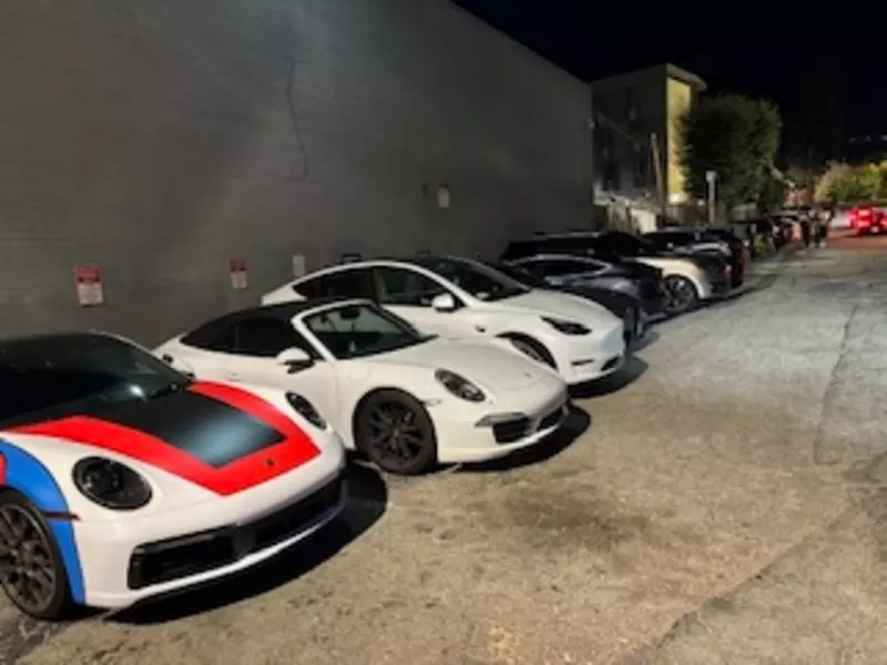 Parking at Academy LA Parking Lot