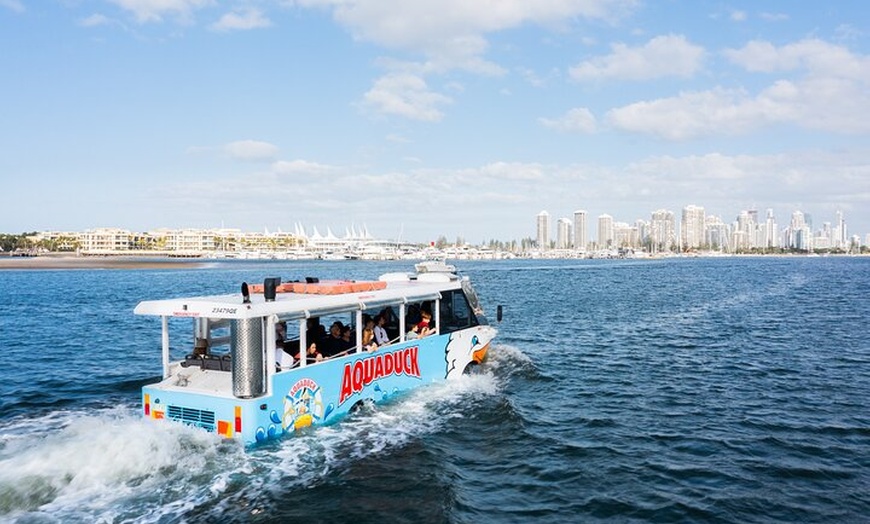 Image 2: Aquaduck Gold Coast 1 hour City and River Tour