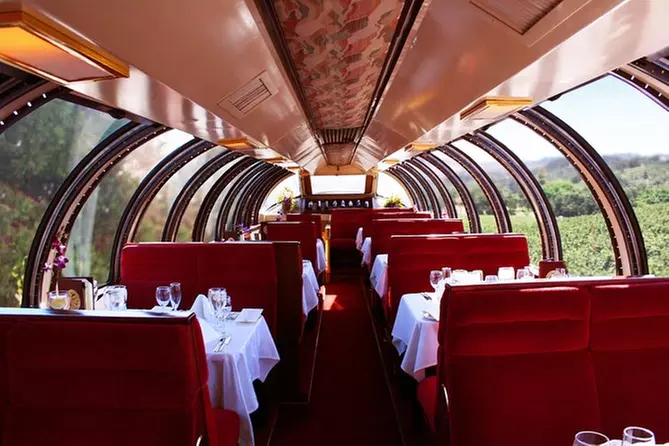 Napa Valley Wine Train Vista Dome Dinner Car - Primary Image