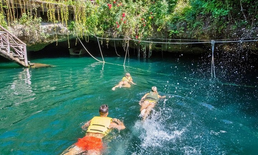 Image 7: ATV Ziplines Aquazip and Bungee Adventure at Cenote