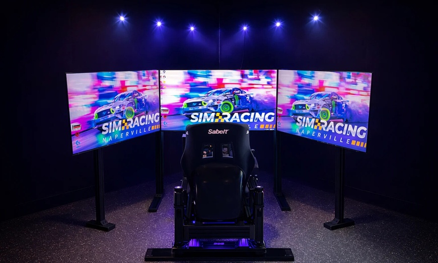 Image 2: $40 For 1 Hour Standard Sim Racing Session for 2 People (Reg. $80)