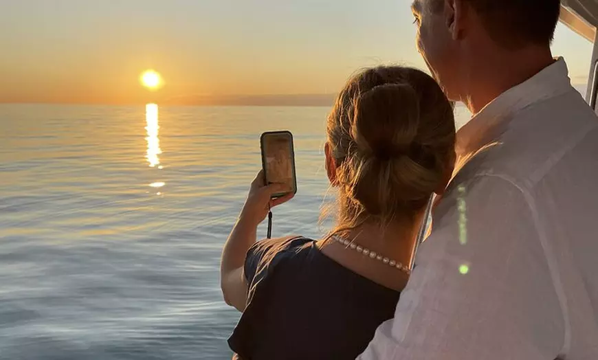 Image 3: Whale Watching Sunset Cruise from Broome