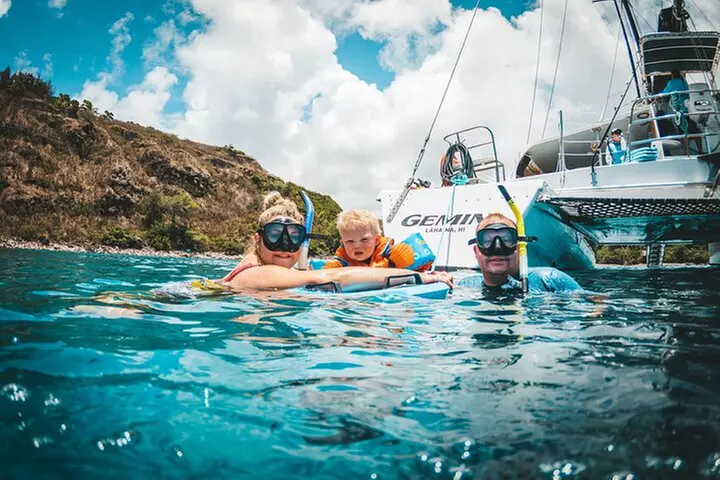 Maui Snorkel Sail Adventure with Lunch and Whale Watching - Primary Image