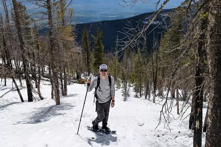 Leisurely Snowshoeing through the Bitterroot Mountains