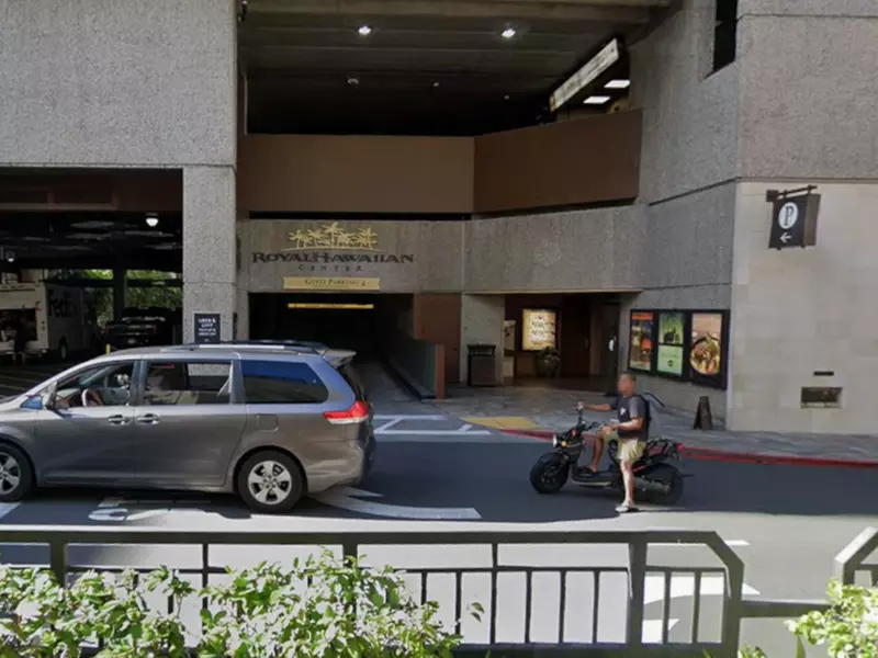 Parking at Royal Hawaiian Center Garage