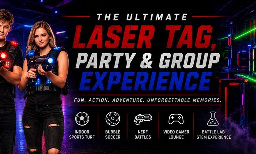 Image 5: $29 For 1-Hour Unlimited Laser Tag For 4 People (Reg. $76)