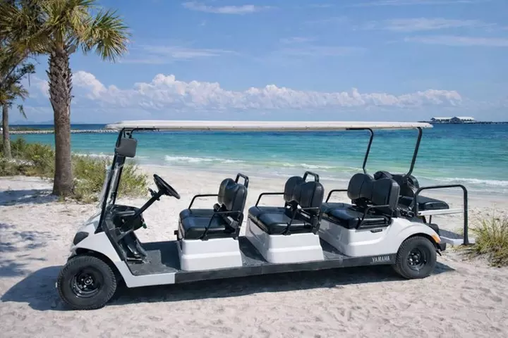 Eight Passenger Gas-Powered Cart Rental in St. Augustine