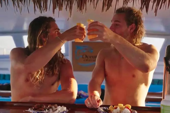 Oahu: Private Sunset Cruise and Dolphin Watch with Hot Buffett