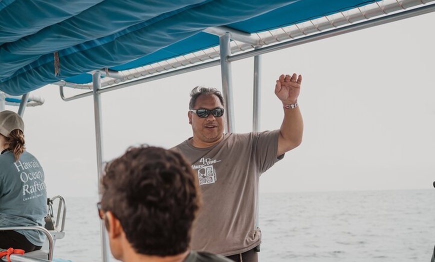 Image 3: Maui Eco-Raft Tour: Hawaiian Cultural Whale Tour (*New)