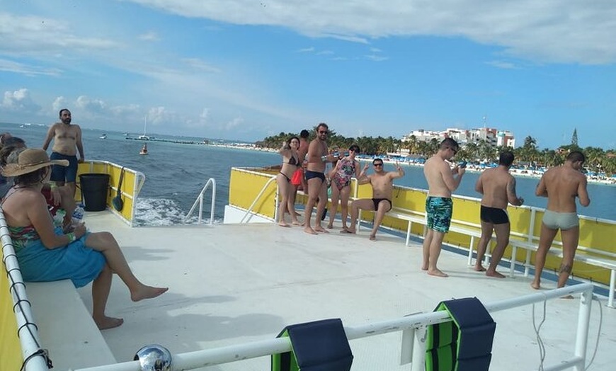 Image 16: Isla Mujeres Private Catamaran Tour with Transportation