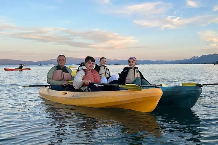 3 Hour Tandem Kayak Rental in South Lake Tahoe for Two People