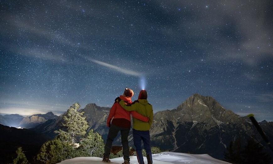 Image 1: Le Dolomiti di Notte con le Ciaspole