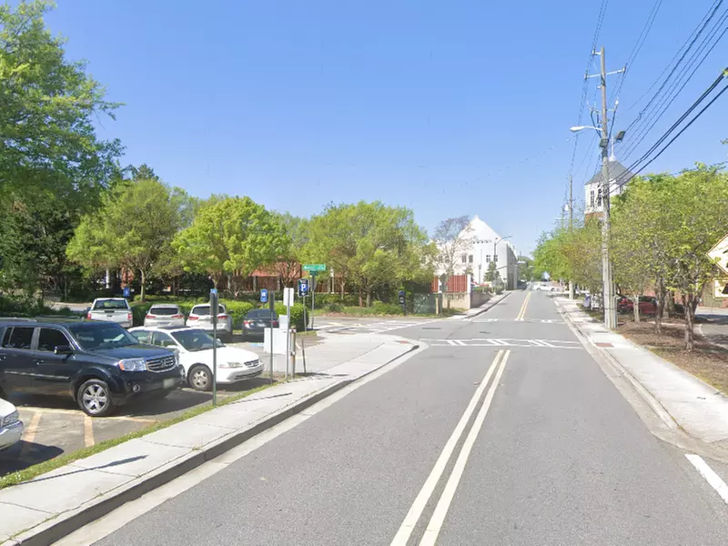 Parking at Zion Baptist Lot South