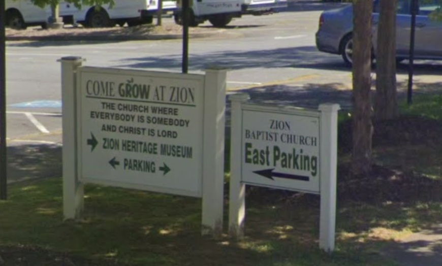Image 4: Parking at Zion Baptist Lot East