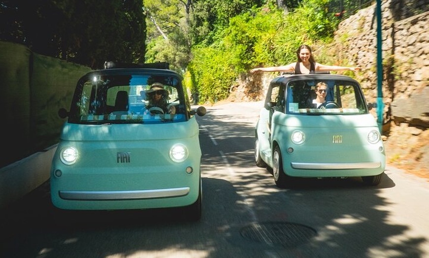 Image 1: Balade Rétro en Topolino Électrique sur la Côte d'Azur