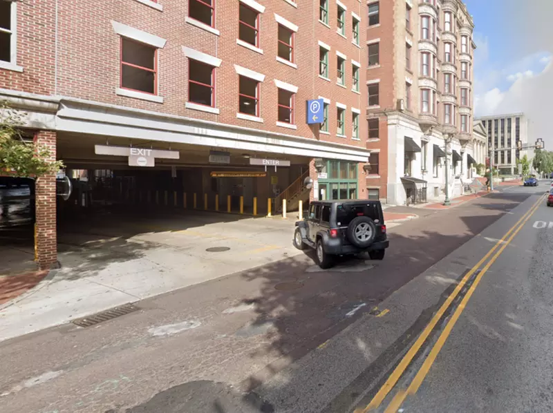 Parking at West Chester Garage