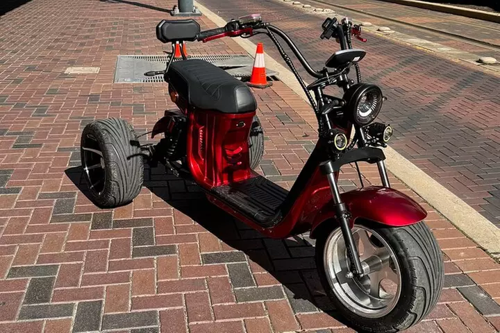 DownTown Houston Premium Trike 2 Seater Self Guided Tour