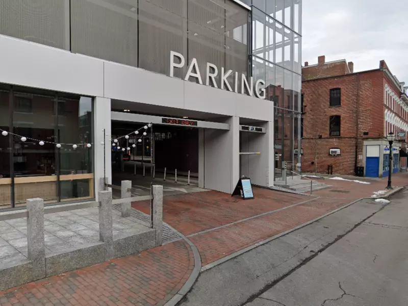 Parking at 427 Fore St. Garage