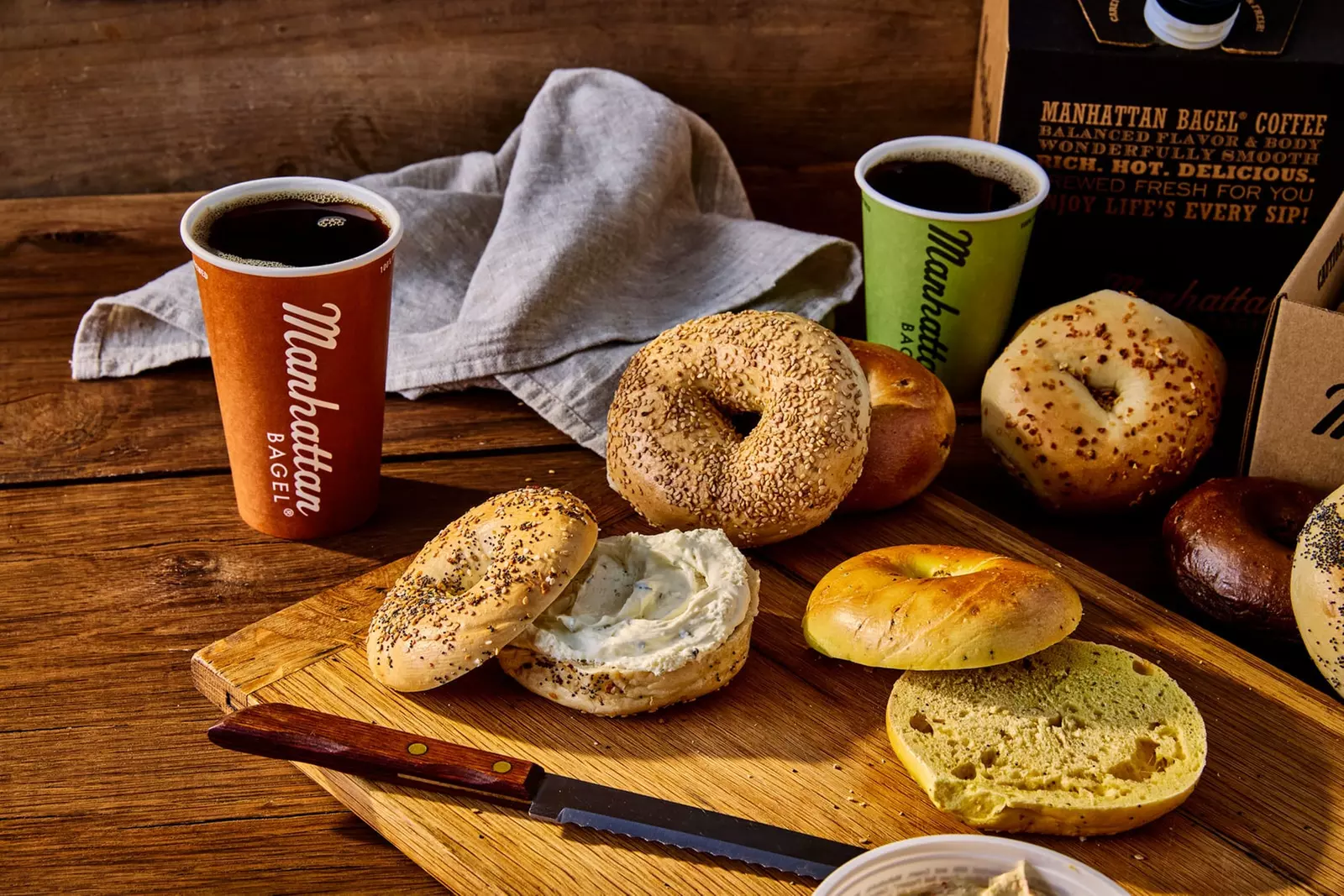 $10 For $20 Worth Of Bagels, Bagel Sandwiches, Coffee & Espresso