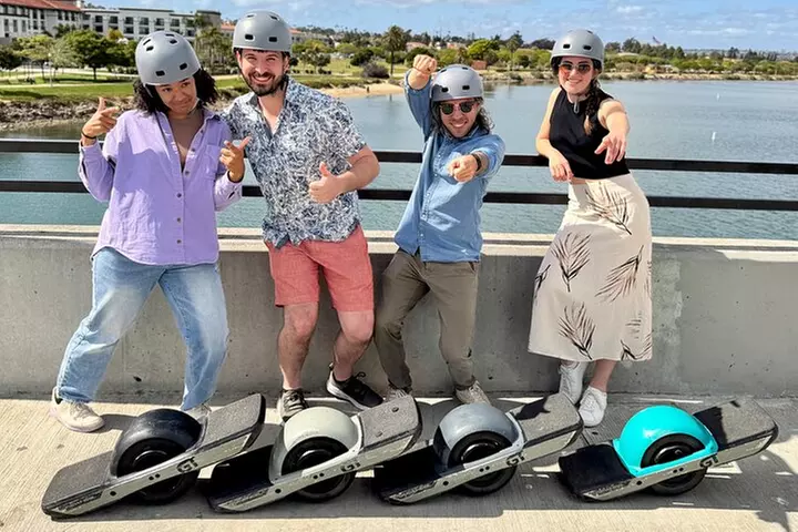 Onewheel Electric Hoverboard Lesson and Bay Ride