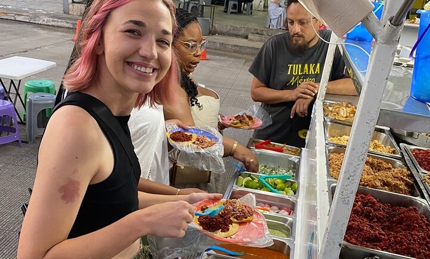 Image 18: Local Taco Tour in Cancun with Tequila Tasting and Dessert