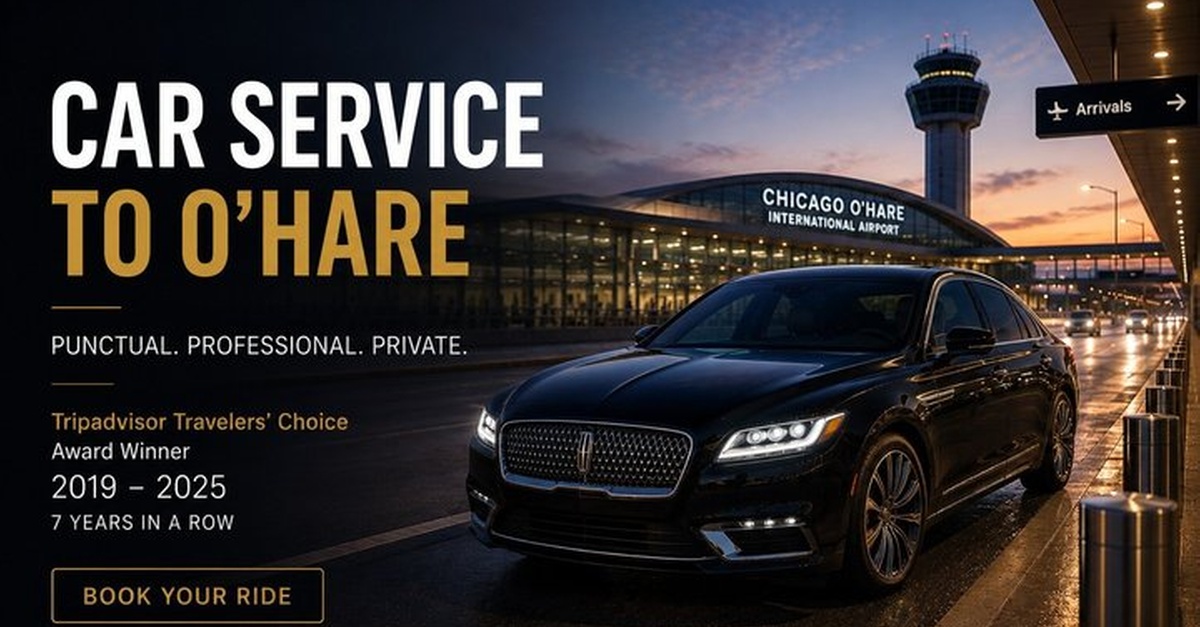 OHare Airport Transfer to Chicago, Curbside - Luxury SUV