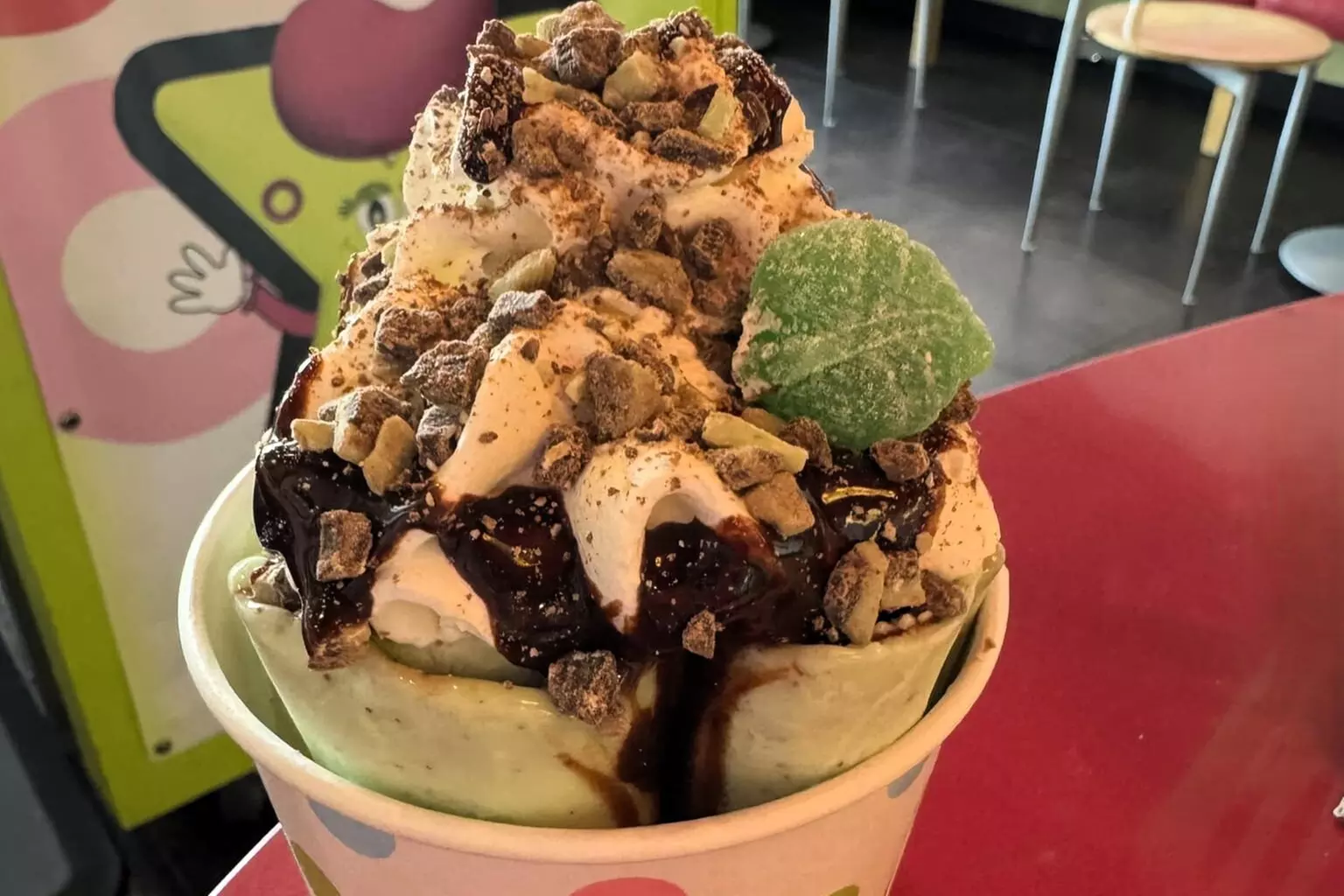 $10 For $20 Worth Of Frozen yogurt & Rolled Ice Cream