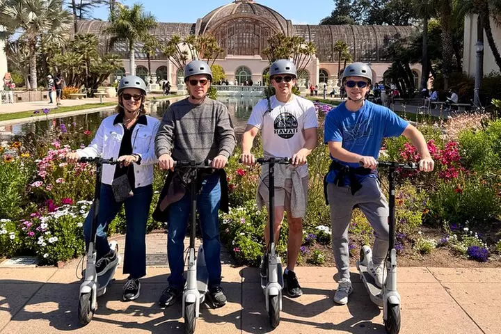 Balboa Park Electric Scooter Tour with Pictures - Primary Image