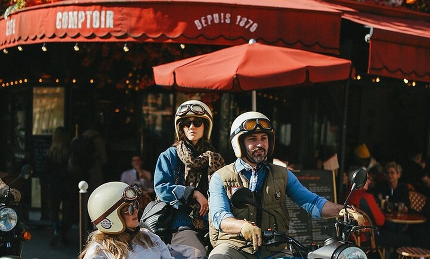 Image 1: Visite classique à moto side-car Ural d'époque : Le meilleur de Par...