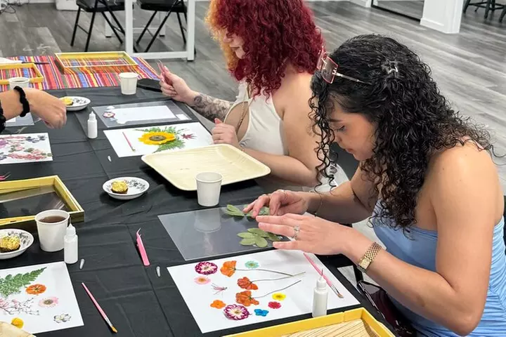 Pressed Flower Art Workshop