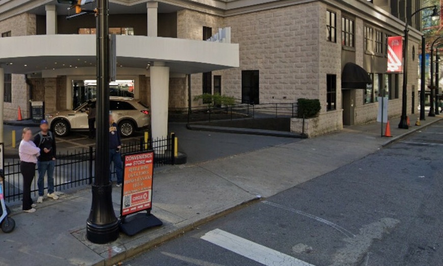 Image 3: Parking at The American Hotel Atlanta - Valet Kiosk