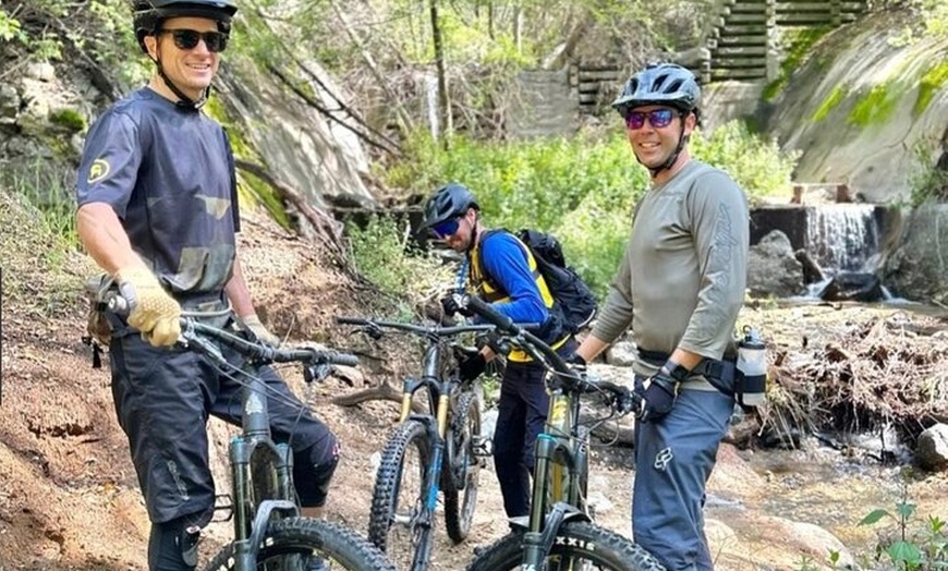 Image 8: Mount Wilson Darkside Downhill eMTB EPIC with Shuttle Drop