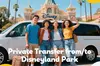 Los Angeles Airport(LAX): Private Transfer to/from Disneyland