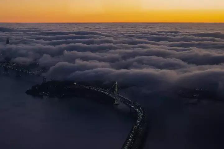 Airplane San Francisco Sunset Flight Tour