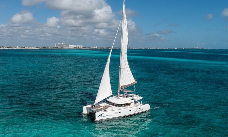 Image 26: All Inclusive Isla Mujeres Catamaran Tour with Beach Club