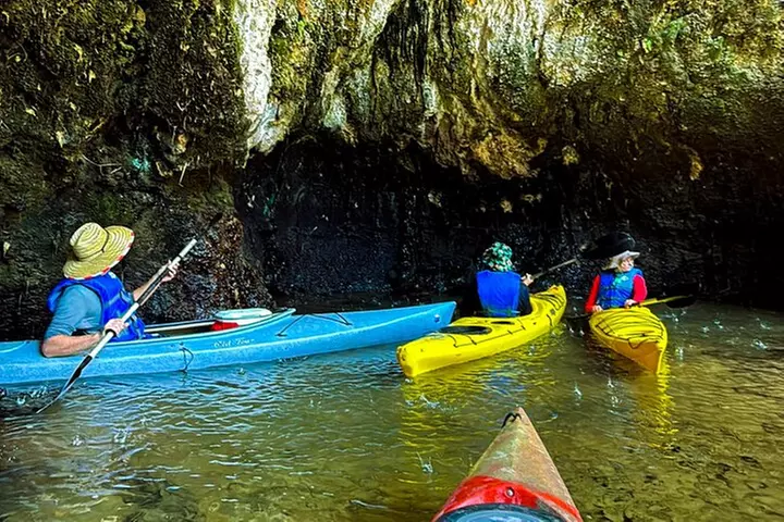 Hoover Dam Kayaking Trip, 6 Hot Springs, 6 Caves, 4 Waterfalls