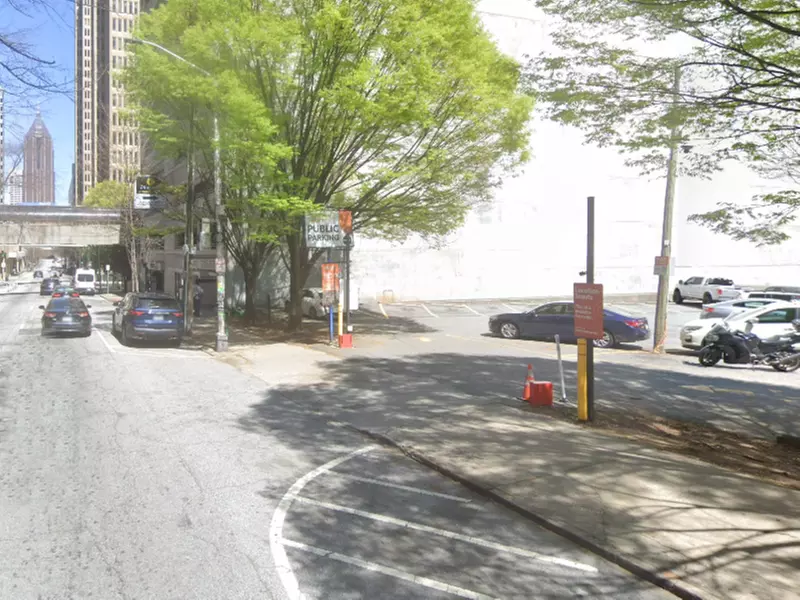 Parking at Peachtree Center Lot