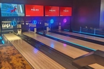$20 For 1 Hour Unlimited Mini Bowling For Up To 4 People (Reg. $40) Valid during non-peak hours MON - THU: 11AM - 6PM - Tap Ins Family Entertainment