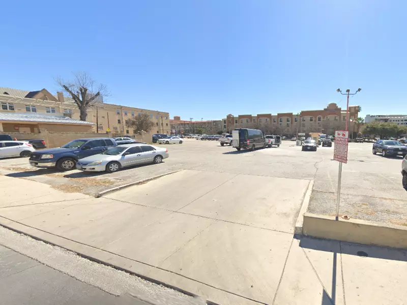 Parking at 422 E. Nueva St. Lot