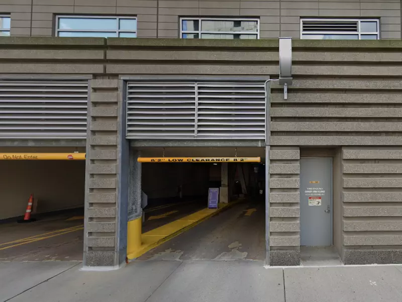 Parking at 350 Kendall St. Garage