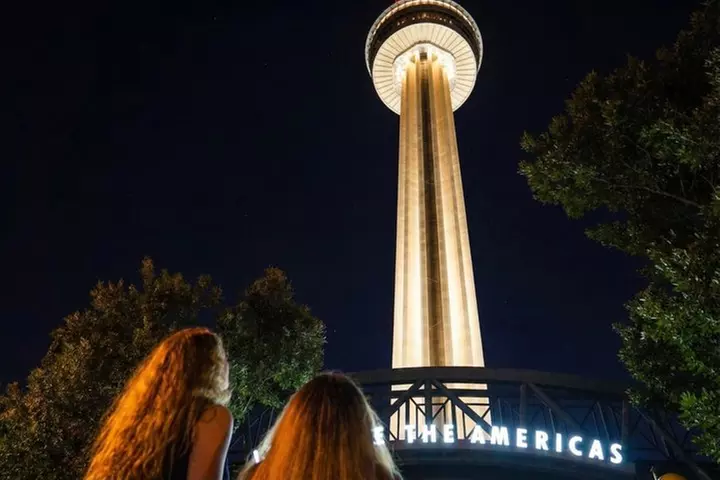 San Antonio Premium Night Driving Tour with Riverwalk Boat Cruise