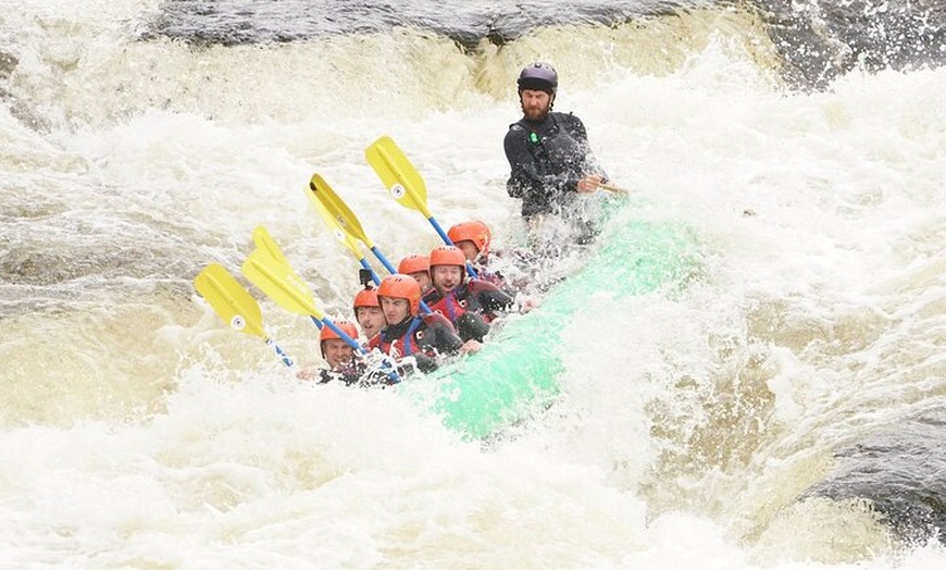Image 10: Whitewater Rafting on the River Dee in Llangollen