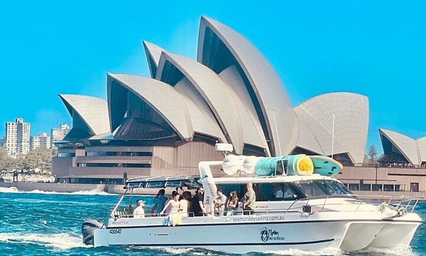 Image 3: Sydney Harbour BBQ Sunset Cruise with Swim and Water Toys