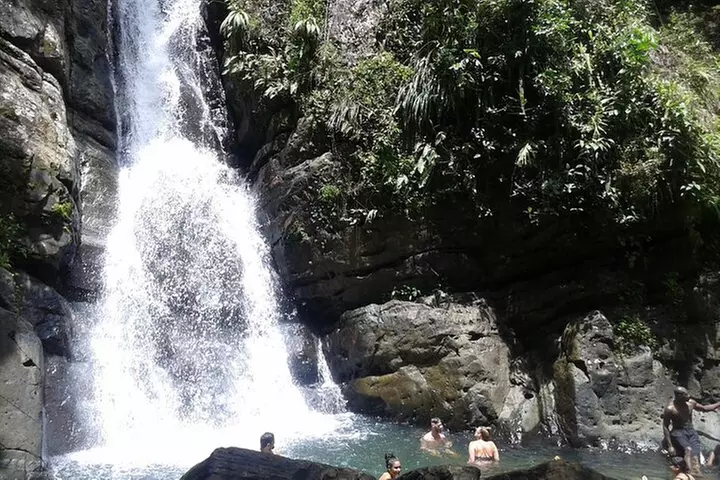 Private Tour El Yunque Rainforest swimming waterfall - Primary Image